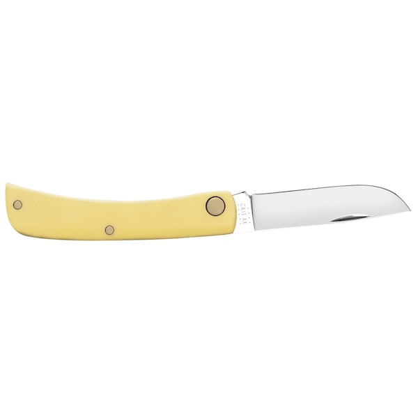 Case Cutlery Knife, Yellow Ss Sod Buster Jr. - 80032
