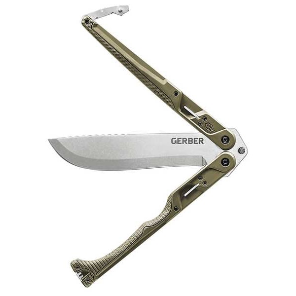 Gerber Folding Knife, 15-1/2 in Overall L - 30-001533N