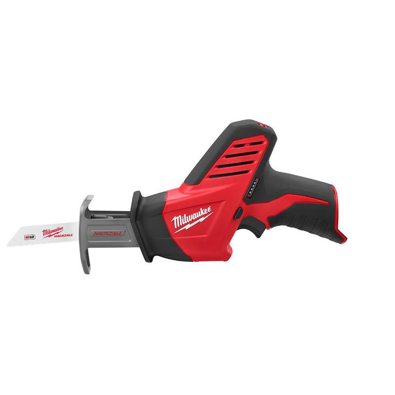 Milwaukee M12 FUEL 12V 3 pulgadas Sierra de corte inalámbrica con batería de iones de litio sin escobillas con kit de sierra reciprocante M12 HACKZALL - 2522-21XC-2420-20