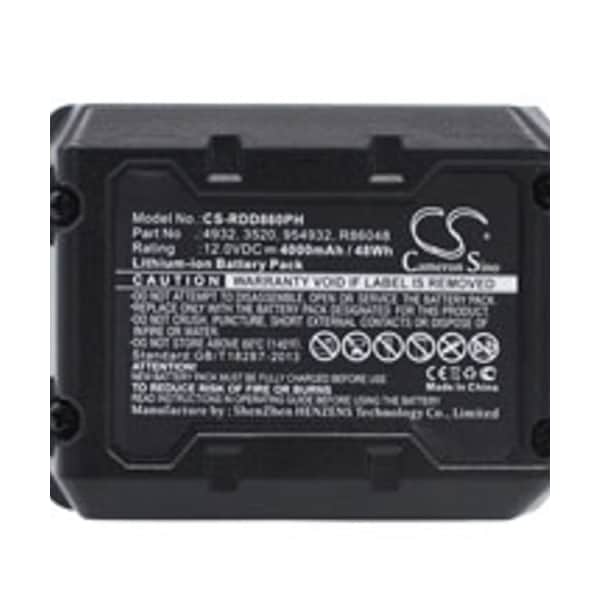 Ilc Replacement for Ridgid 130188001 Battery - 130188001  BATTERY RIDGID