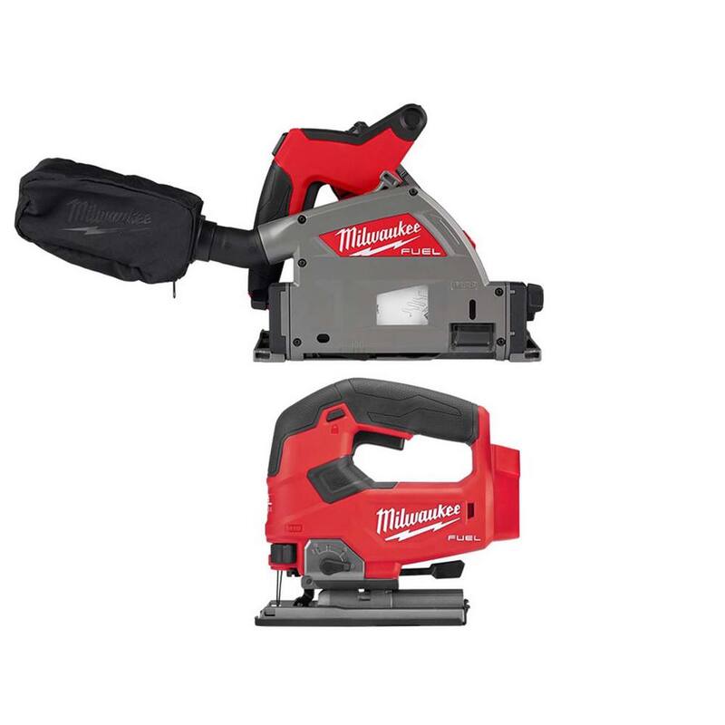Milwaukee M18 FUEL 18V Sierra de Sepultura Inalámbrica de Iones de Litio sin Escobillas de 6-1/2 pulgadas con Sierra de Calar - 2831-20-2737-20