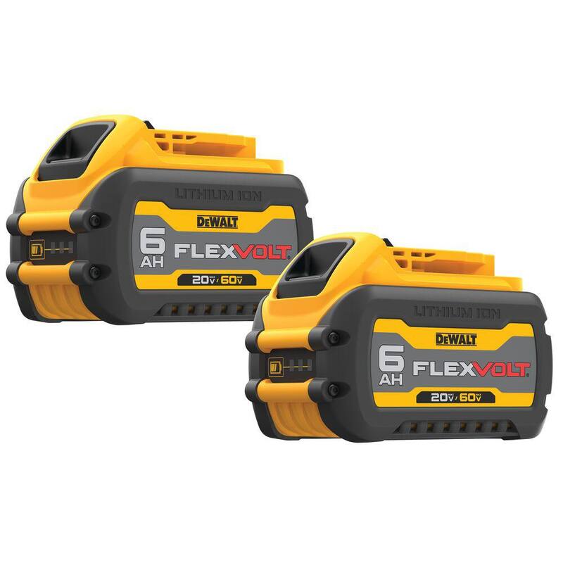 DEWALT FLEXVOLT 60V MAX Sierra Circular Inalámbrica sin Escobillas de 7-1/4 in., Sierra Sable 60V y (2) Baterías de 6.0Ah - DCS578BW3896062