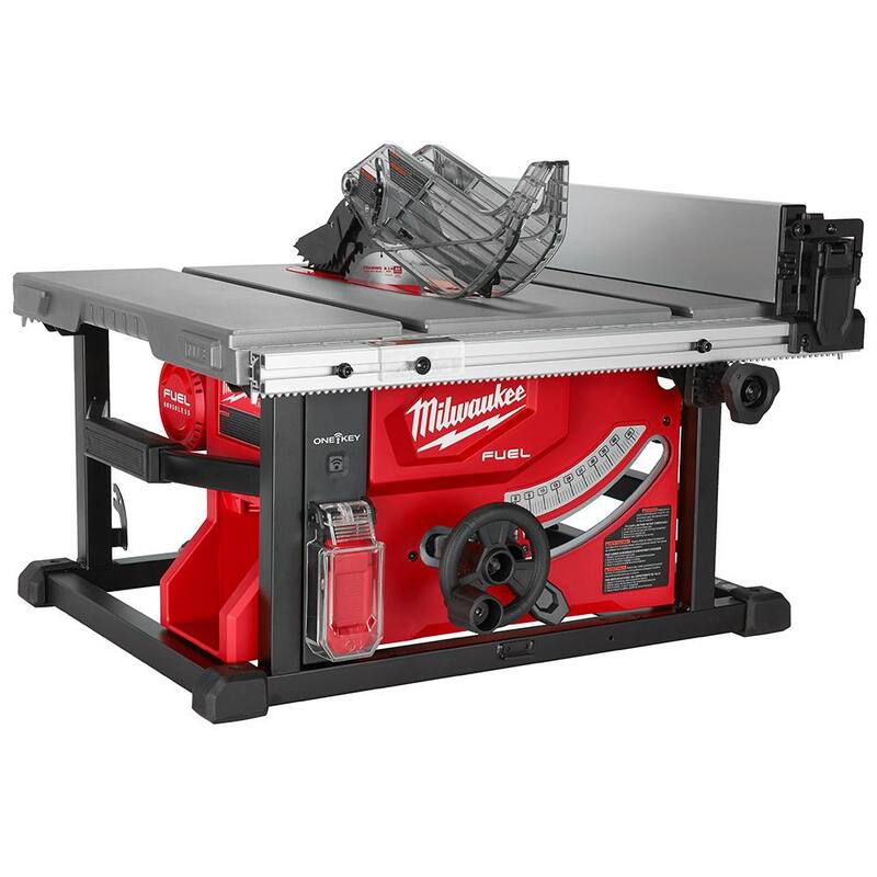 Sierra de mesa inalámbrica sin escobillas de 18 voltios Milwaukee M18 FUEL ONE-KEY con sierra caladora (solo herramienta) - 2736-20-2737-20