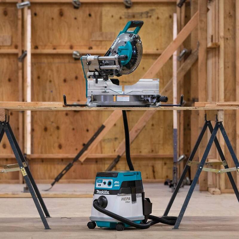 Sierra ingleteadora compuesta deslizante doble bisel inalámbrica sin escobillas Makita 40V máx XGT de 10 pulgadas, Capaz de AWS (solo herramienta) - GSL03Z
