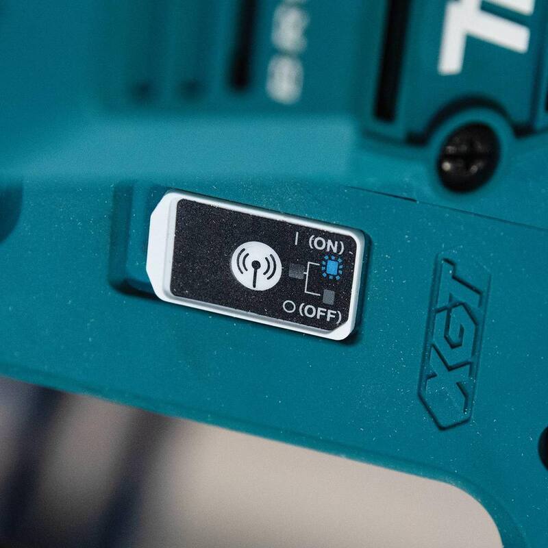 Sierra ingleteadora compuesta deslizante doble bisel inalámbrica sin escobillas Makita 40V máx XGT de 10 pulgadas, Capaz de AWS (solo herramienta) - GSL03Z
