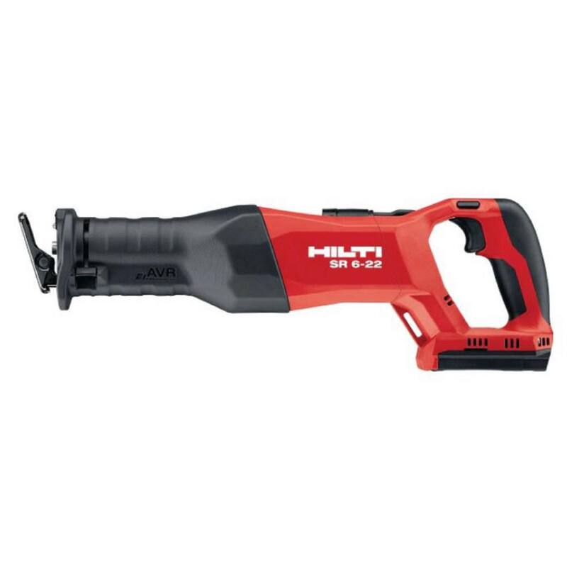 Sierra alternativa inalámbrica Hilti 22-Volt NURON SR 6 AVR de ion de litio sin escobillas (solo la herramienta) - 2240583