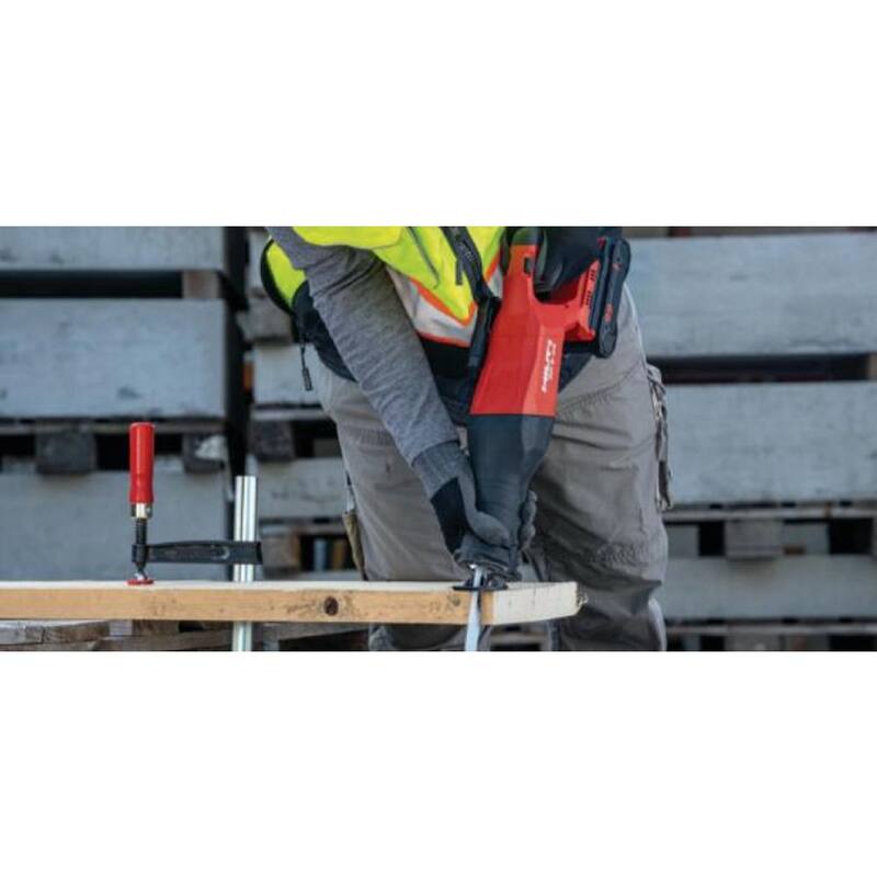 Sierra alternativa inalámbrica Hilti 22-Volt NURON SR 6 AVR de ion de litio sin escobillas (solo la herramienta) - 2240583