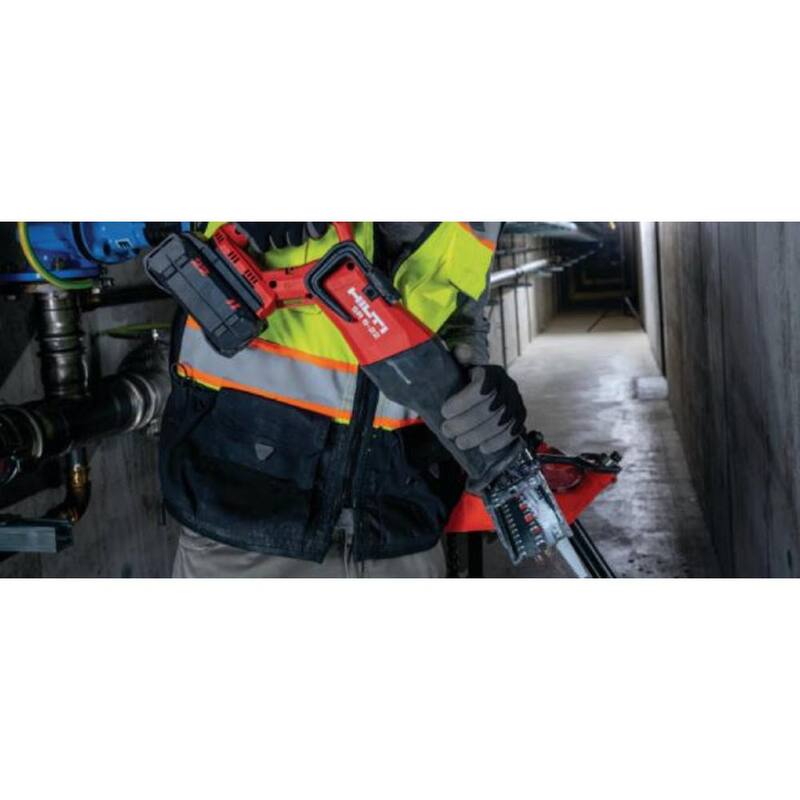 Sierra alternativa inalámbrica Hilti 22-Volt NURON SR 6 AVR de ion de litio sin escobillas (solo la herramienta) - 2240583
