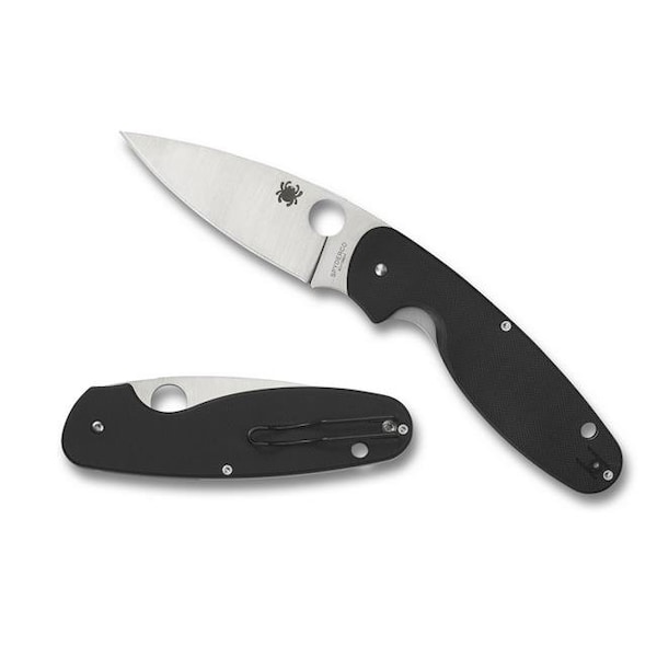 Spyderco Spyderco 4019035 3.61 in. Emphasis Folder Knife Blade with G-10 Handle; Plain - 4019035