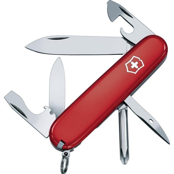 Victorinox Victorinox 53101 Red Swiss Army DIY Tinker Pocket Knife-Multi-Tool - 53101