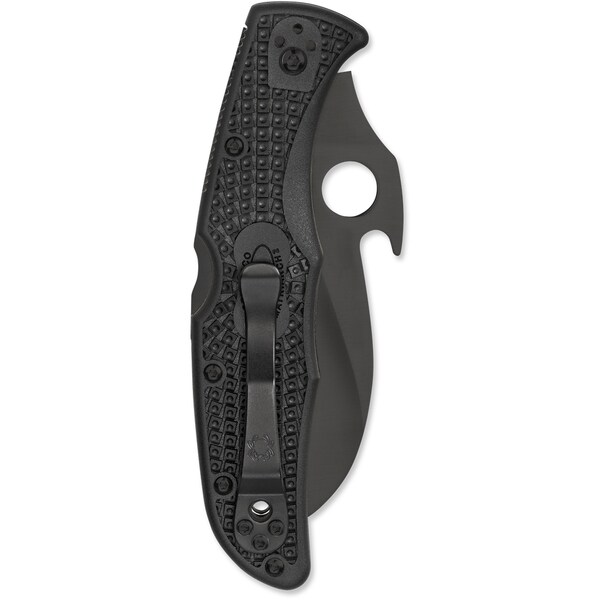 Spyderco 2024 Spyderco Matriarch 2 Lightweight Black Emerson Opener/Black Blade Serrated - SPY-C12SBBK2W