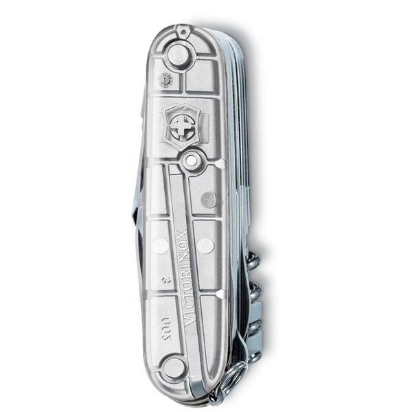 Swiss Arms Swiss Army Brands VIC-54753 2019 91 mm Victorinox Spartan Tech Pocket Knife; Silver - VIC-54753
