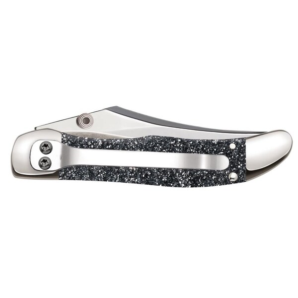 Case Cutlery Kickstart Sparxx Silver Stardust Kirinite Smooth Mid Folding Hunter A/O 101265Ac Ss - CAS-23523