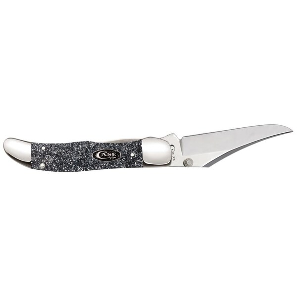 Case Cutlery Kickstart Sparxx Silver Stardust Kirinite Smooth Mid Folding Hunter A/O 101265Ac Ss - CAS-23523
