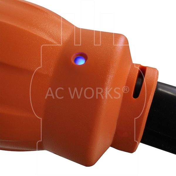Ac Works 50A Emergency Power Kit with SS2-50 Inlet Box and 15ft Cord - EP1450KIT-015
