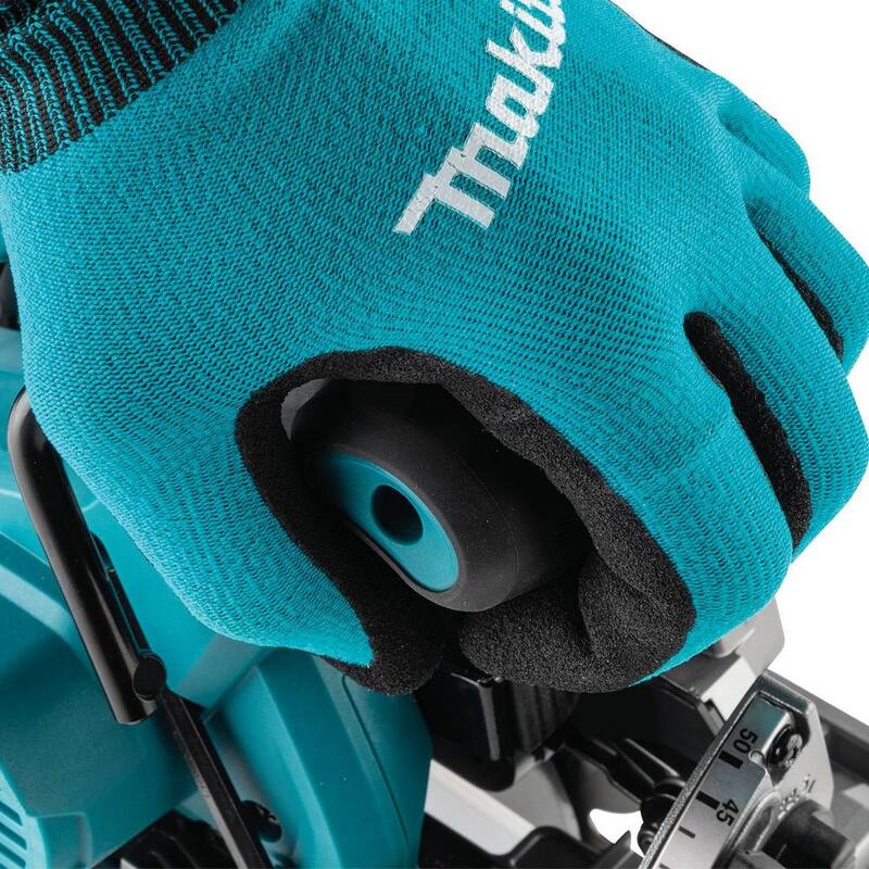 Sierra circular inalámbrica sin escobillas Makita 40V Max XGT de 6-1/2 pulgadas, kit con capacidad AWS (4.0Ah) - GSH05M1