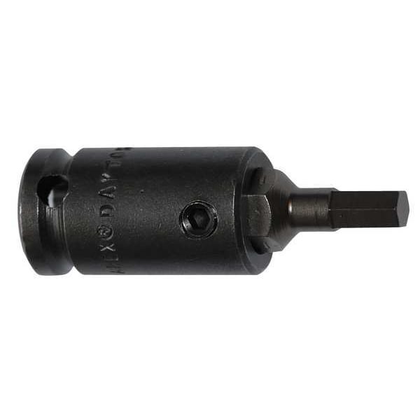 Apex Tool Group Socket Bit, 3/8 in. Dr, 1/8 in. Hex, PK5 - SZ-10-5PK