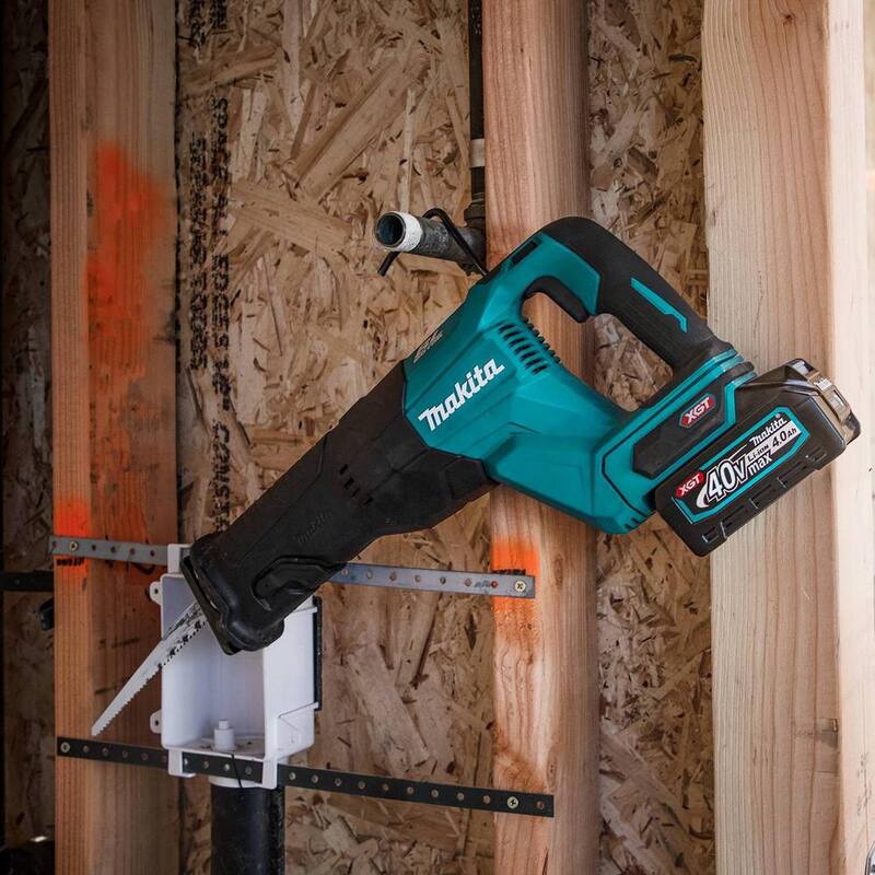 Juego de sierra reciproca inalámbrica sin escobillas Makita 40V Max XGT (4.0Ah) - GRJ01M1
