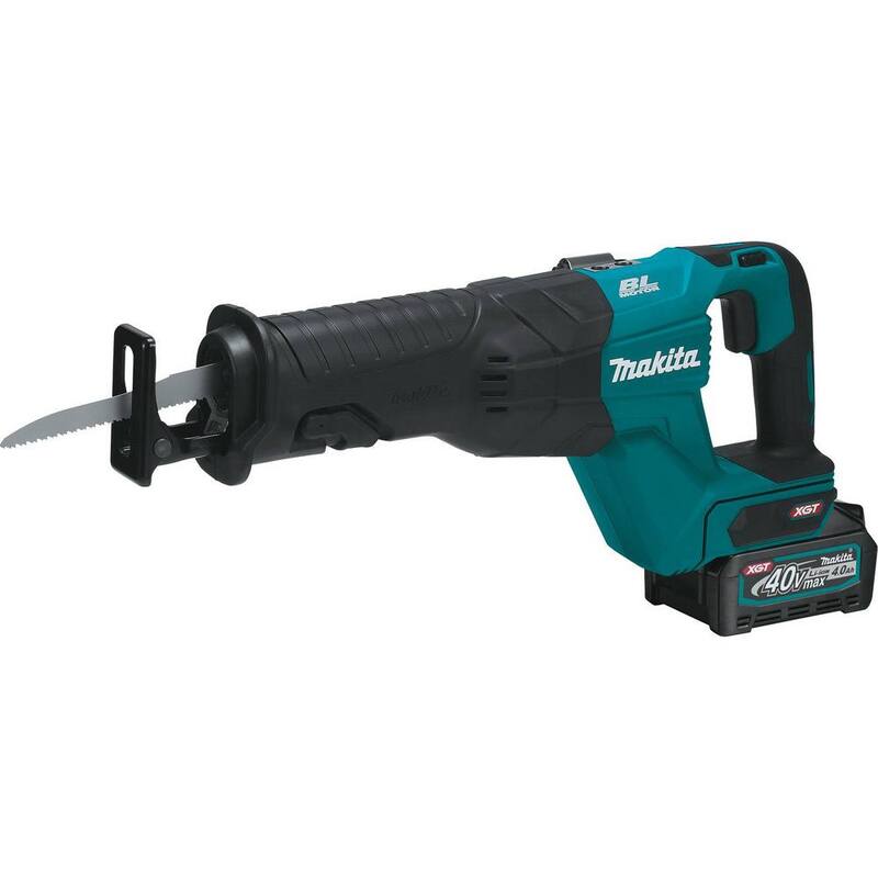 Juego de sierra reciproca inalámbrica sin escobillas Makita 40V Max XGT (4.0Ah) - GRJ01M1