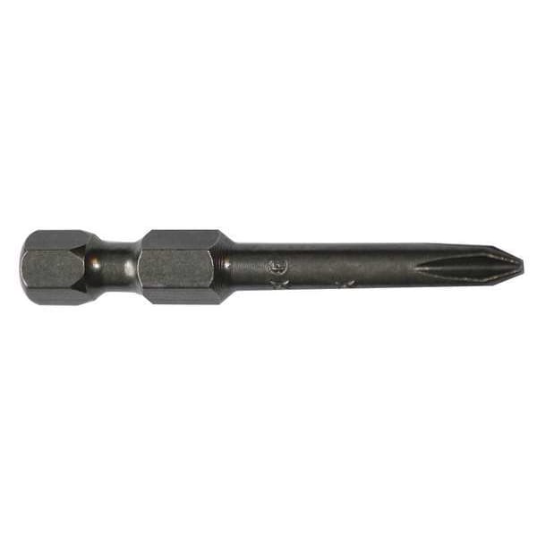 Apex Tool Group Power Bit, SAE, 1/4", Hex Power Drive, PK5 - 492-FX-5PK
