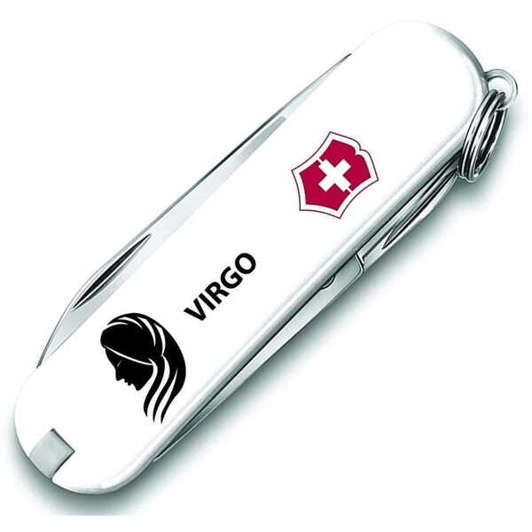 Swiss Arms Swiss Army Brands VIC-55085.VIR 2019 Victorinox Classic SD Zodiac Virgo Pocket Knife - VIC-55085.VIR