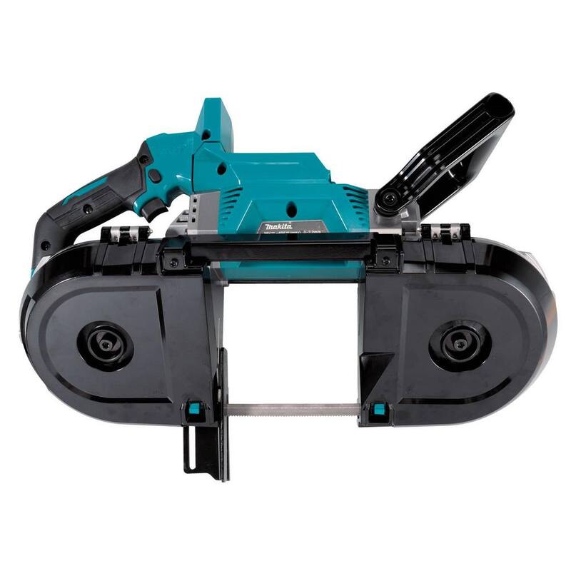 Sierra de cinta portátil sin escobillas Makita 40V max XGT para un corte profundo sin cable (Herramienta solamente) - GBP01Z