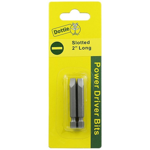 L.H. Dottie L.H. Dottie #3 x 2'' Slotted Power Bit (Carded) - IB3SLC