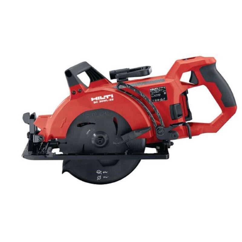 Hilti Sierra circular inalámbrica de litio sin escobillas de 22 voltios NURON SC 30 (solo herramienta) - 2243855