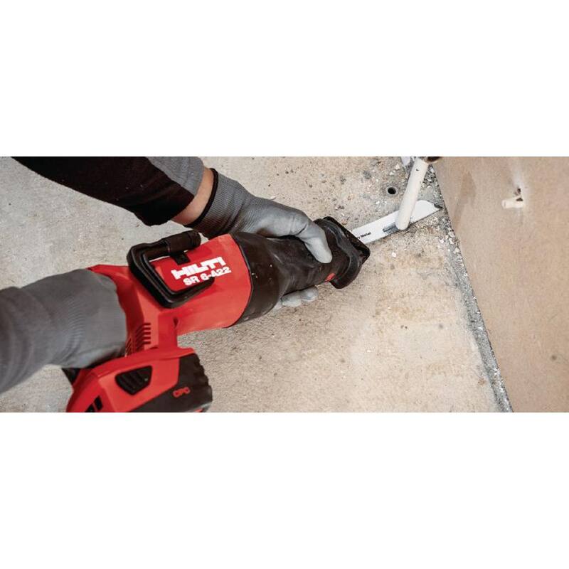Hilti SR 6-A Sierra de Sable Recíproca Inalámbrica de 22 Voltios de Iones de Litio (Herramienta solamente) con Motor sin Escobillas - 2162151