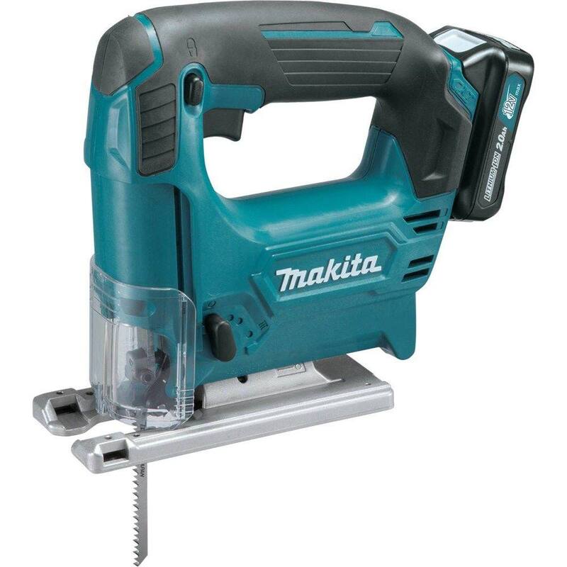 Sierra de calar inalámbrica de iones de litio Makita 12V máximo CXT Kit - VJ04R1