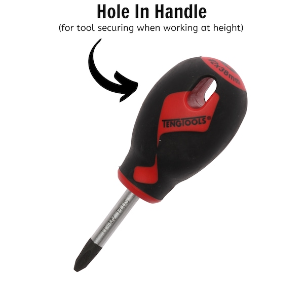 Teng Tools MD948N PH2x 38mm Screwdriver - MD948N