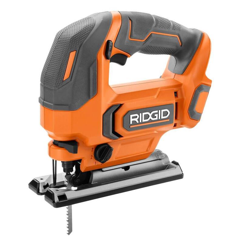 Sierra de calar inalámbrica RIDGID 18V (sólo herramienta) - R86345B