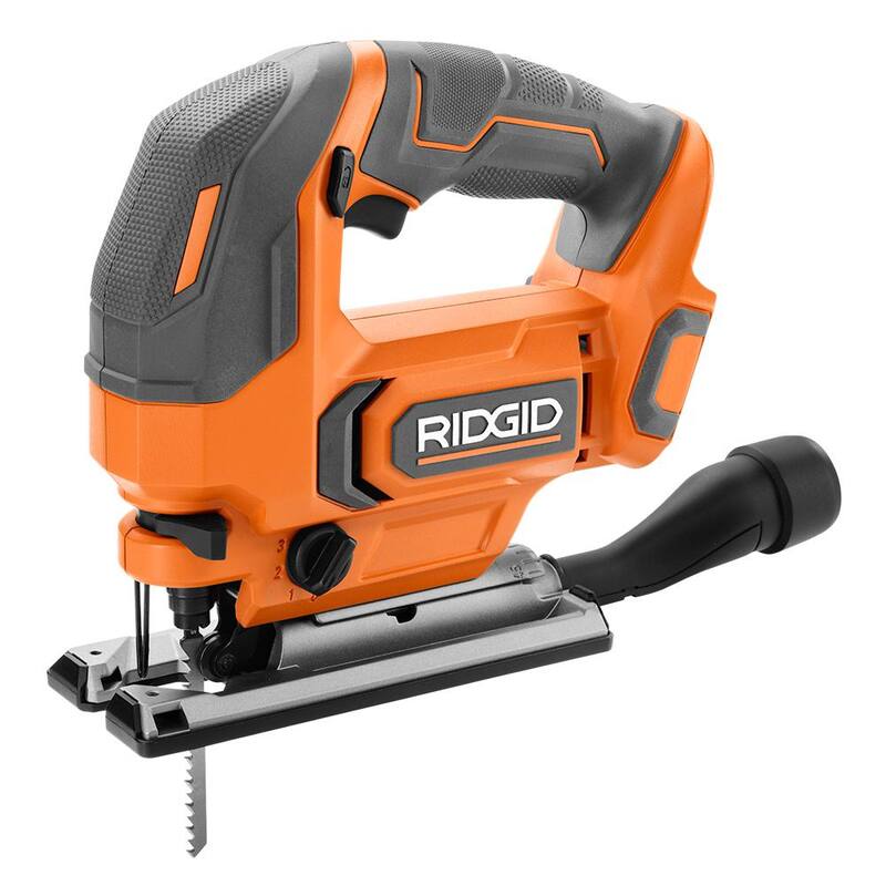 Sierra de calar inalámbrica RIDGID 18V (sólo herramienta) - R86345B