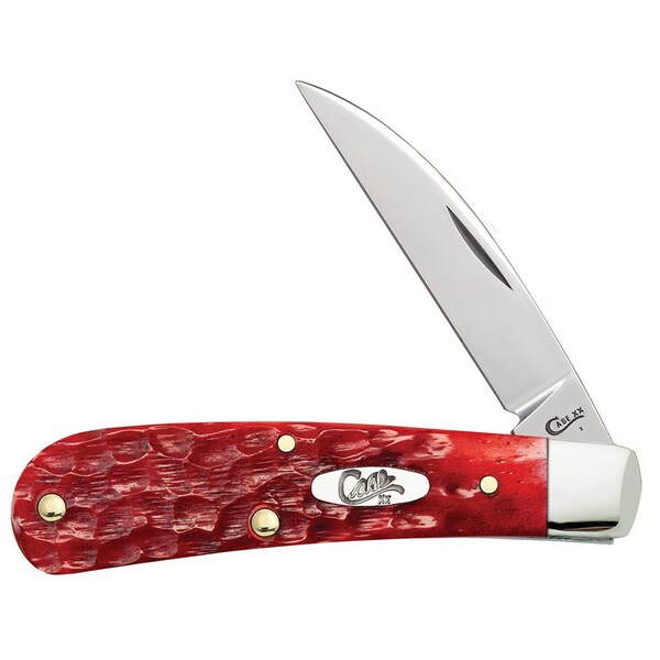 Case Cutlery 2023 Case Dark Red Bone - Standard Jig Sway Back Tb61117 Cv - CAS-07001