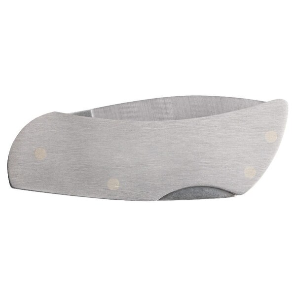 Case Cutlery 2023 Case Usmc Embellished Brushed Stainless Steel Executive Lockback M1300L Ss - CAS-13193