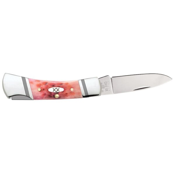 Case Cutlery 2023 Case Raspberry Bone Standard Jig Lockback 61225L Ss - CAS-27724