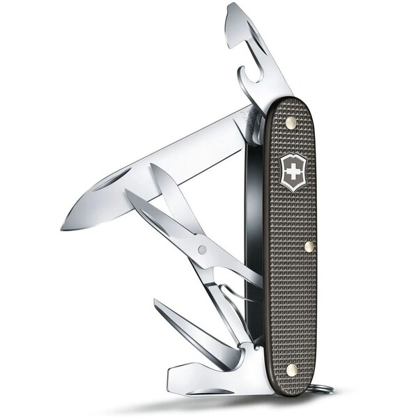 Swiss Army Brands Victorinox Pioneer X Alox Thunder Gray Limited Edition 91Mm **Net** - VIC-0.8231.L22