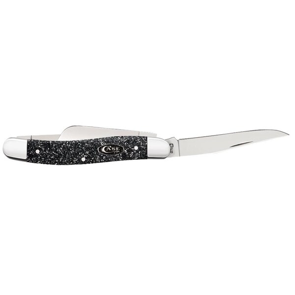 Case Cutlery 2023 Case Sparxx Silver Stardust Kirinite Smooth Medium Stockman 10318 Ss - CAS-23522