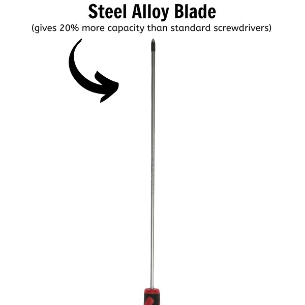 Teng Tools MD961N1 PZ1x 250mm Screwdriver - MD961N1
