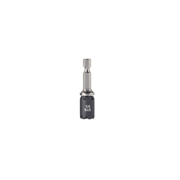 Malco 2 in. and 6 in. Reversible SawTooth Hex Driver 1/4 in.- 5/16 in. and 3/8 in. -7/16 in., 4 Piece Set - SAWTCOMBO2