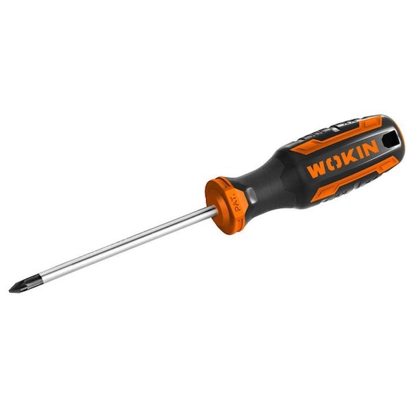 Wokin Pz0 X 75Mm Pozidriv Screwdriver With Magnetic Tip - 200433