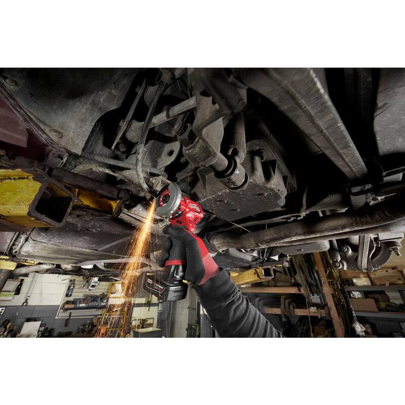 Milwaukee M12 FUEL 12V 3 in. Sierra de corte inalámbrica sin escobillas con batería de 6.0Ah - 2522-21XC-48-11-2460