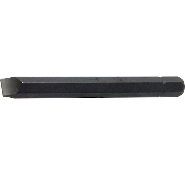 Ko-Ken Bit Slotted 1.2 x 8 80mm 5/16 Hex Drive - 100S.80-8