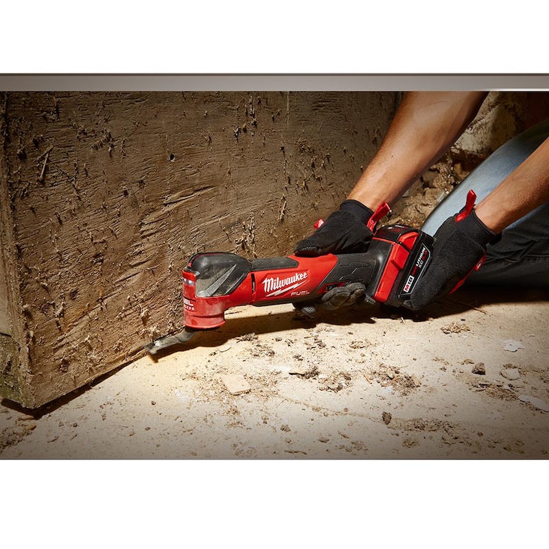 Sierra reciproca inalámbrica MILWAUKEE M18 FUEL GEN-2 de 18V de ion de litio con tecnología sin escobillas y con la herramienta oscilante 2821-20-2836-20 (sólo la herramienta)