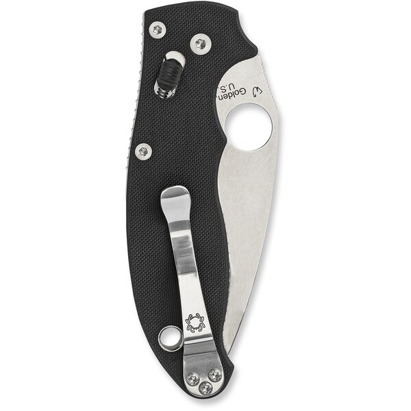 Spyderco 2024 Spyderco Manix 2 G-10 Black Combo - SPY-C101GPS2