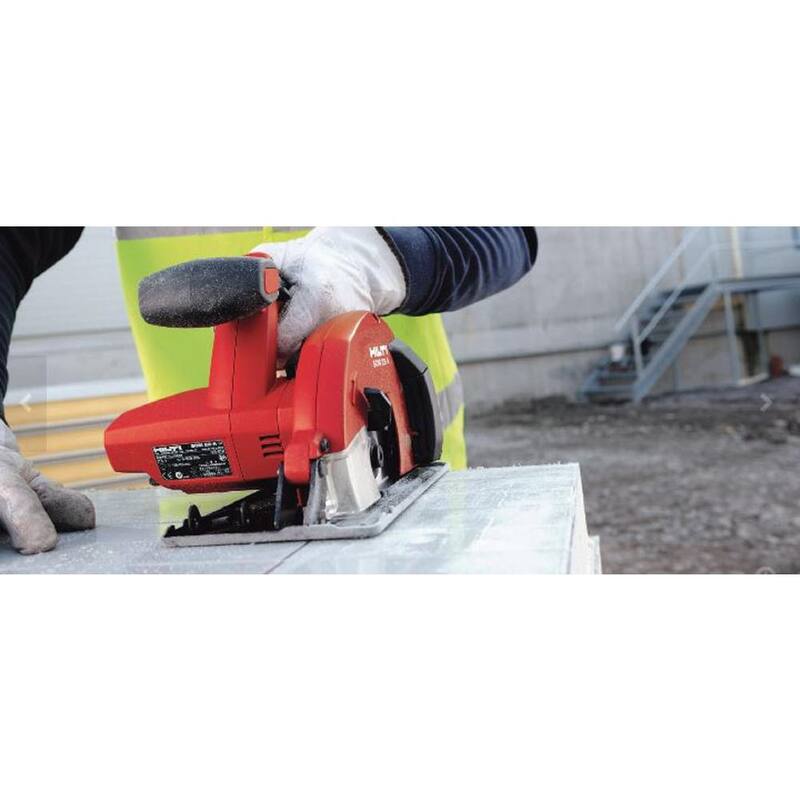Sierra circular compacta inalámbrica Hilti SCW de 22 voltios de iones de litio con paquete de batería y bolsa - 3482502.