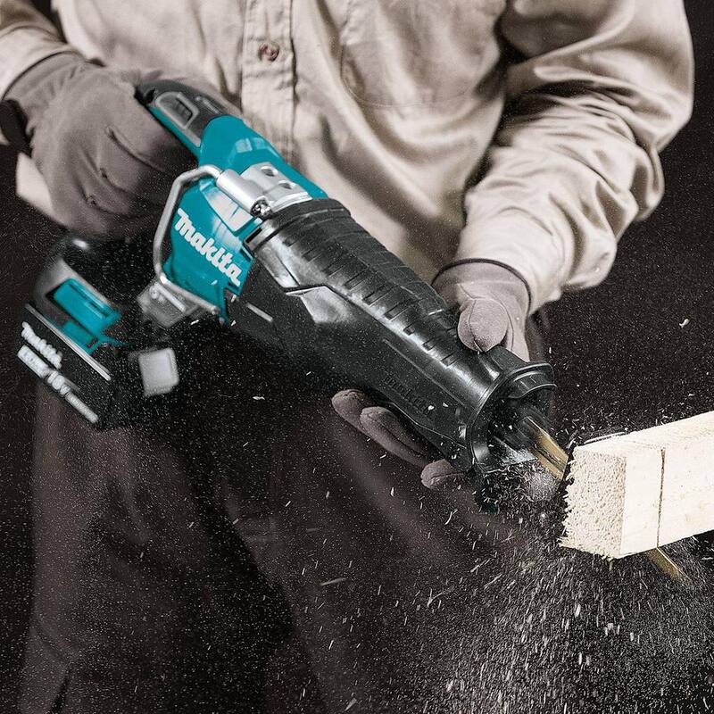 Kit de sierra reciproca inalámbrica sin escobillas LXT de 18V 5.0Ah de iones de litio de Makita - XRJ05T