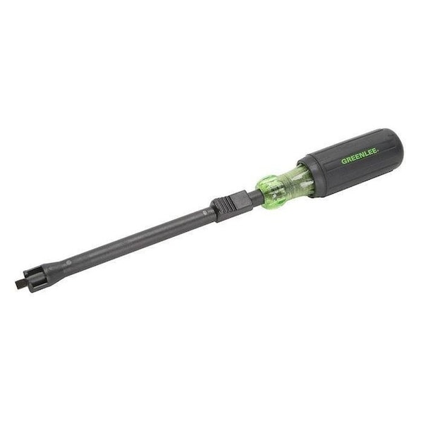 Greenlee Screw-Holding Slotted Screwdriver 1/4 in Round - 0453-15C