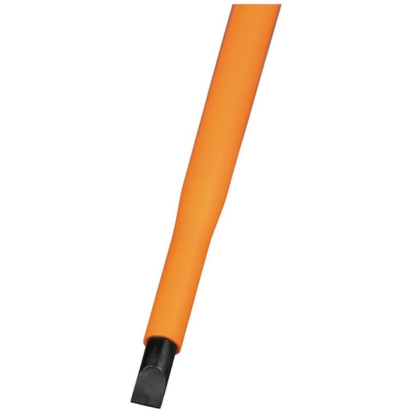 Klein Tools Insulated Screwdriver, 5/16-Inch Cabinet Tip, 6-Inch Shank - 6866INS