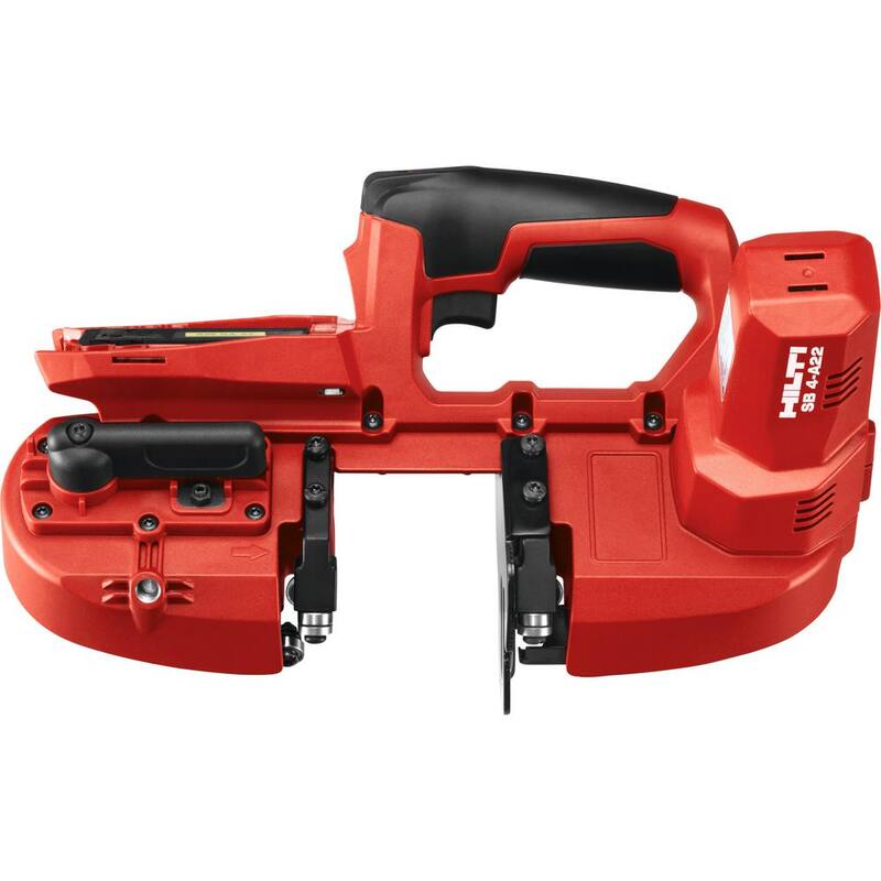 Herramienta de sierra de banda inalámbrica portátil Hilti 22-Volt SB 4-A22 - Cuerpo de la herramienta solamente - 3559788